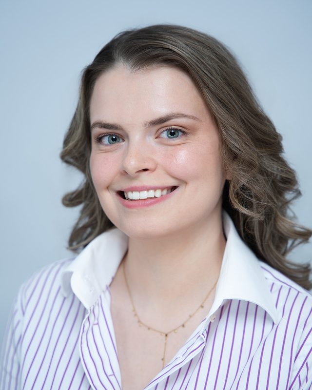 Portrait of Doctor Julie Godfrain, assistant physician to Prof. Raftopoulos